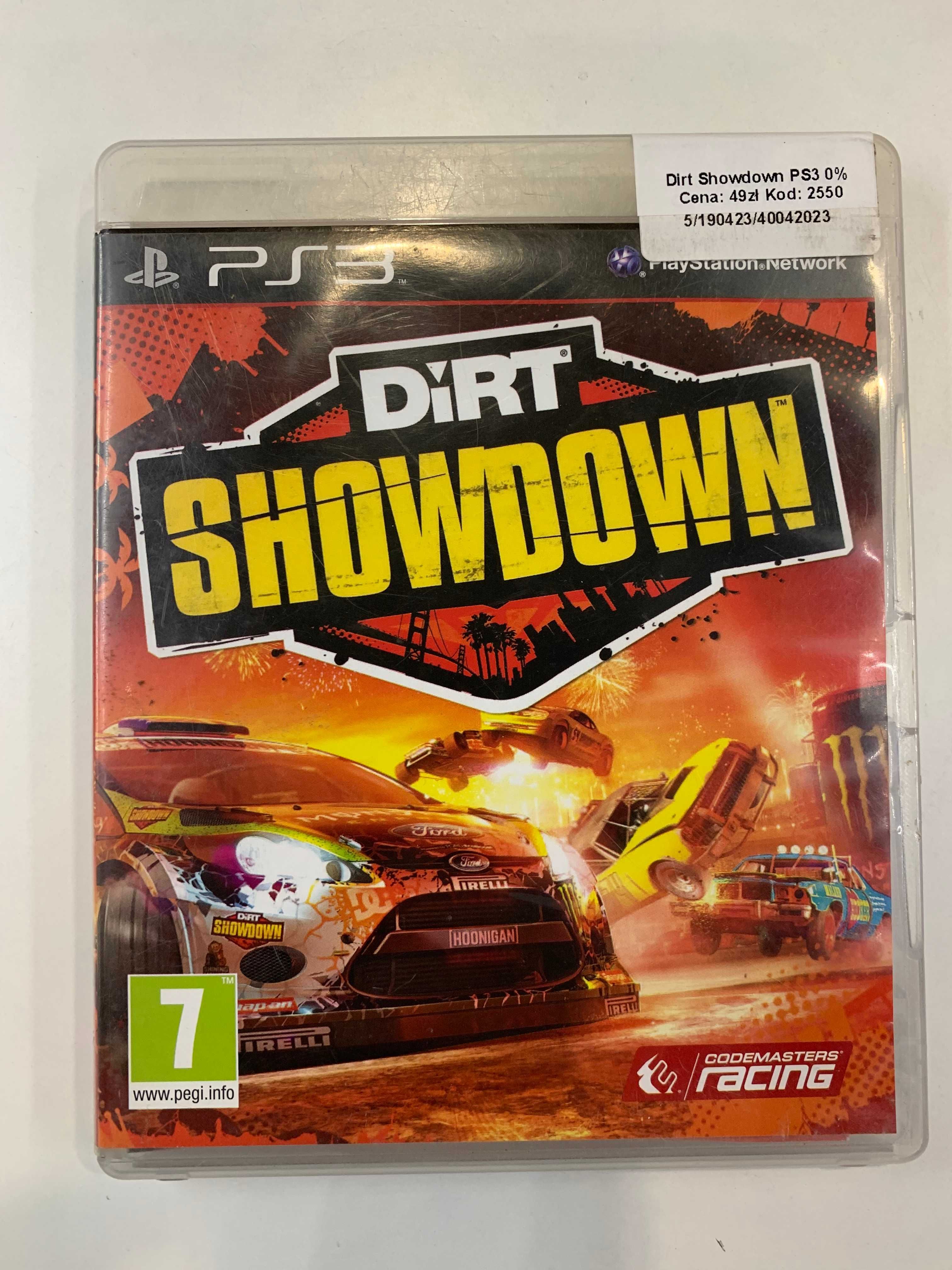 Dirt Showdown PS3 Sklep Ostróda