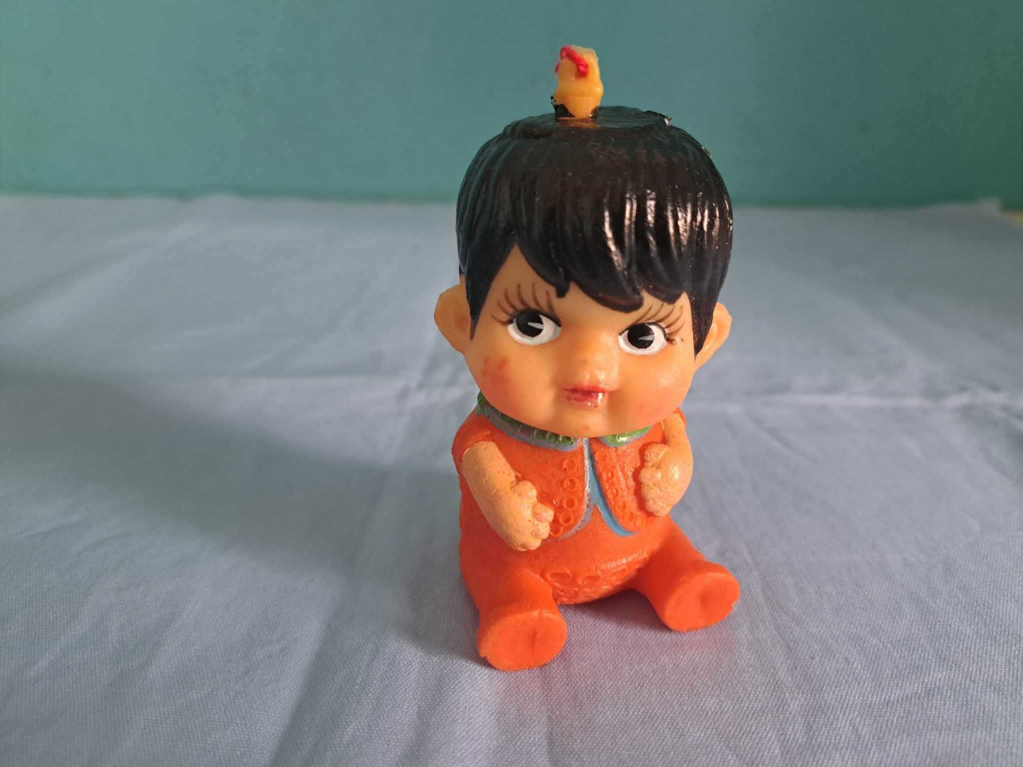 Кукла, пупс, редкая игрушка СССР Гурвинек, подвеска ГДР