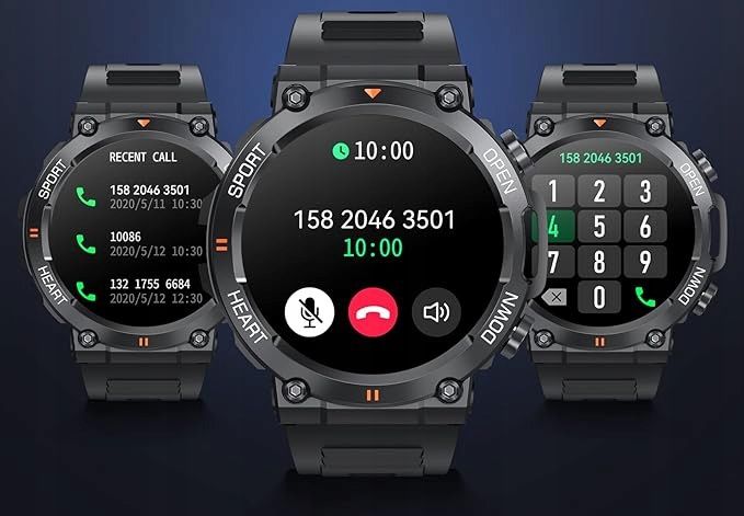 Zegarek Męski Smartwatch Rubicon Rozmowy Kroki Sms 360x360 Menu Pl 400