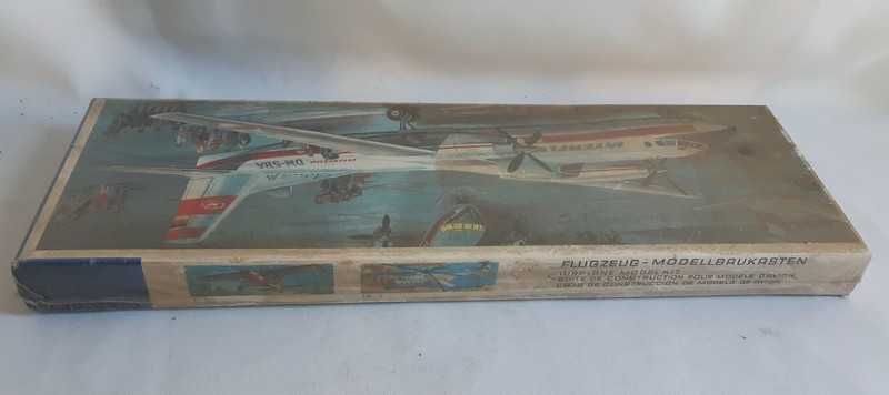 Комплект модели ГДР винтового самолета АН-24 VEB Plasicart AN-24