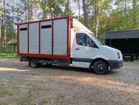 Do Bydła Żywca Zwierząt VW Crafter 2.5 TDI