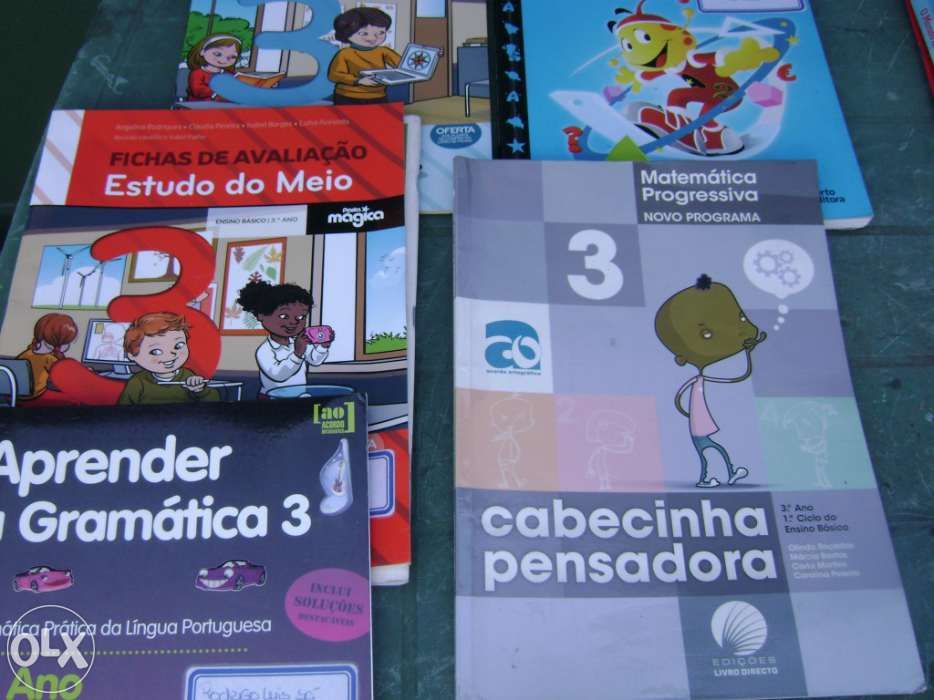 livros escolares 3º ano e 4º ano - Plano Leitura