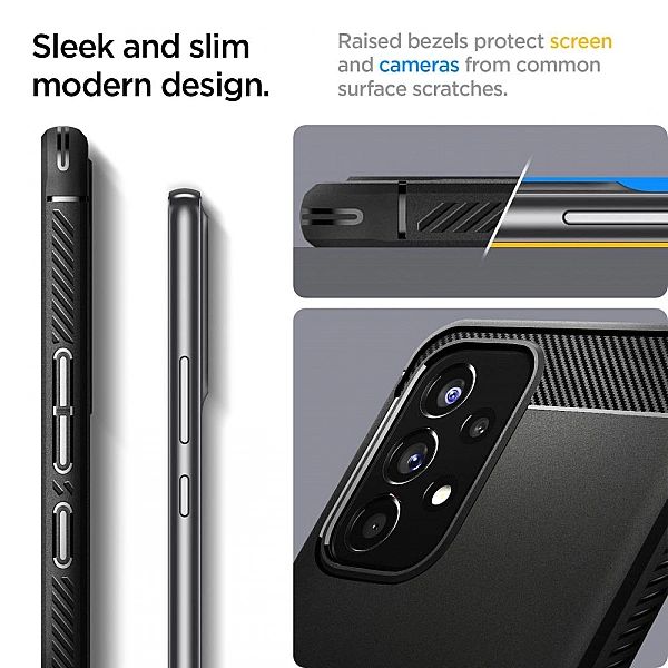 Etui Spigen Rugged Armor do Samsung Galaxy A53/5G Matte Black