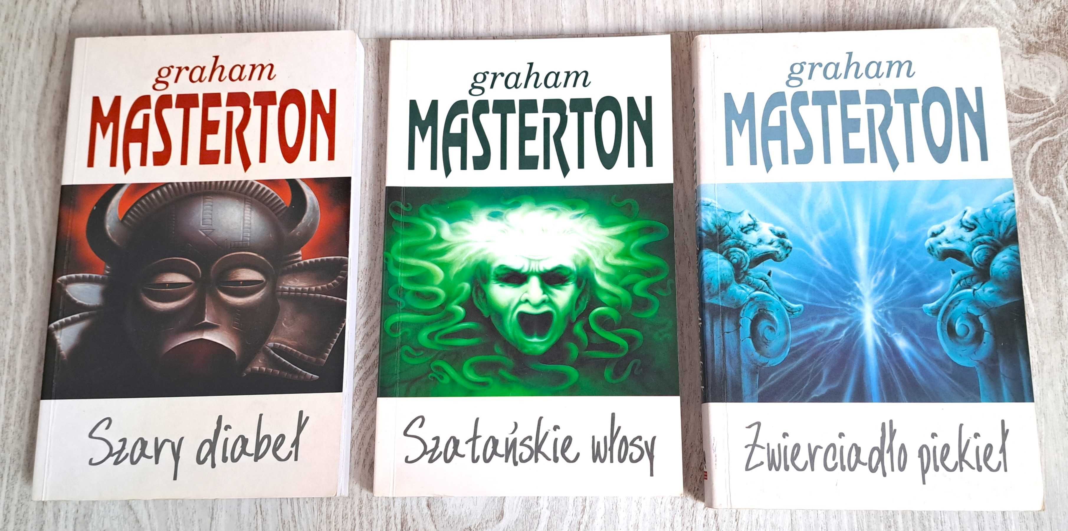 Graham Masterton Szatańskie włosy + Szary diabeł + Zwierciadło piekieł