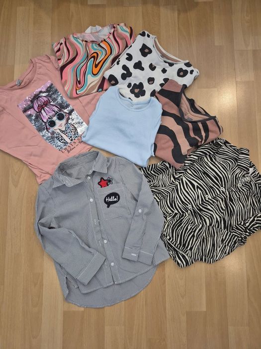 Modne ubranka dla dziewczynki 116/122