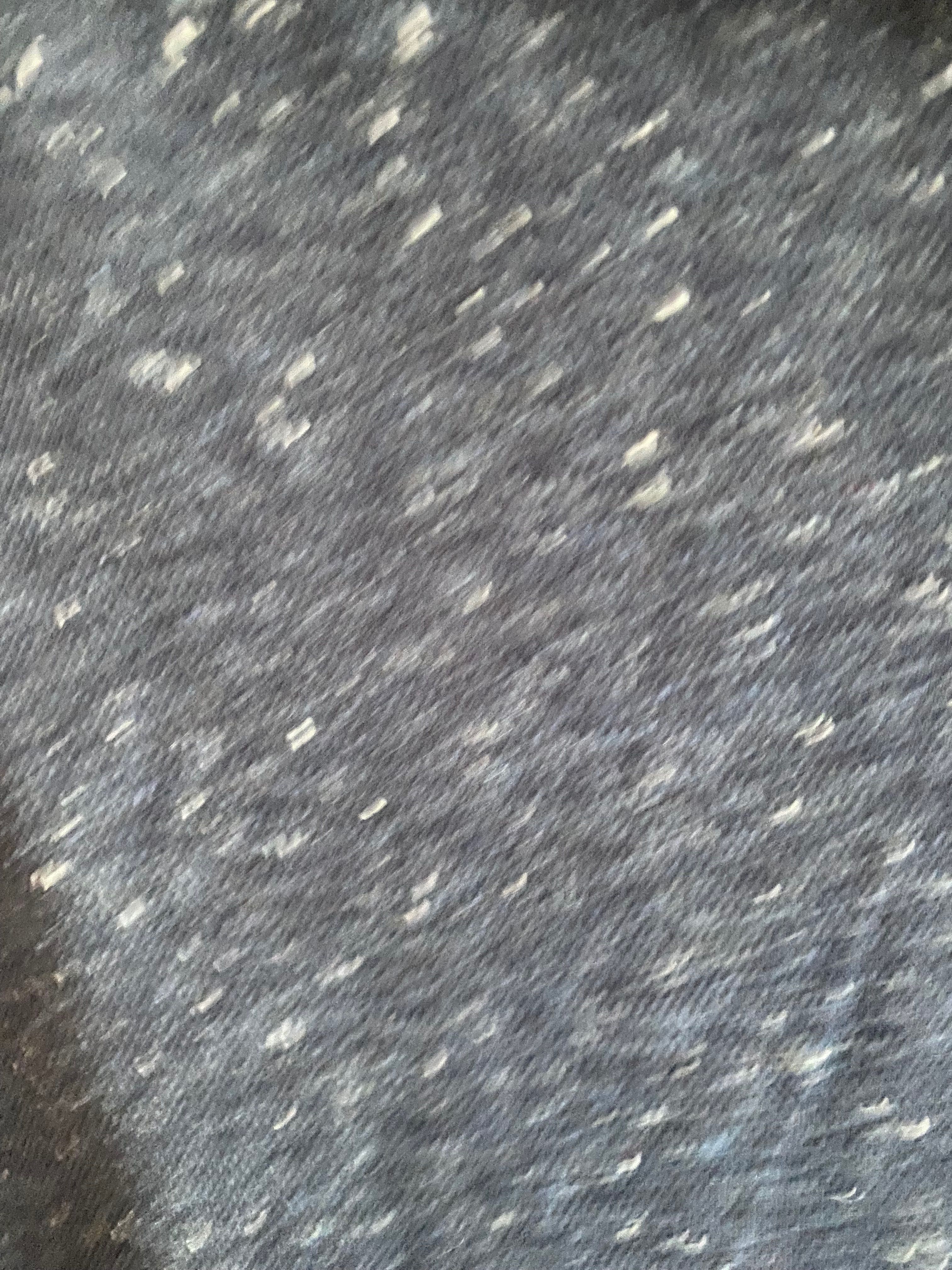 Camisa Massimo Dutti - azul escuro/branco