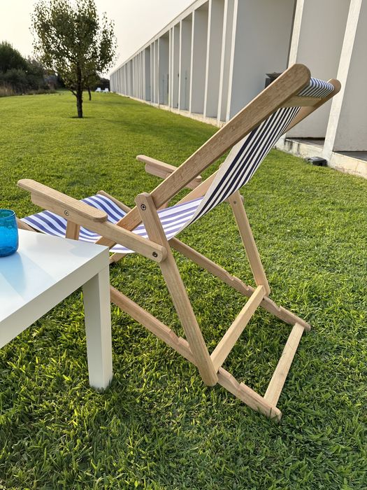 Conjunto jardim cadeiras lona