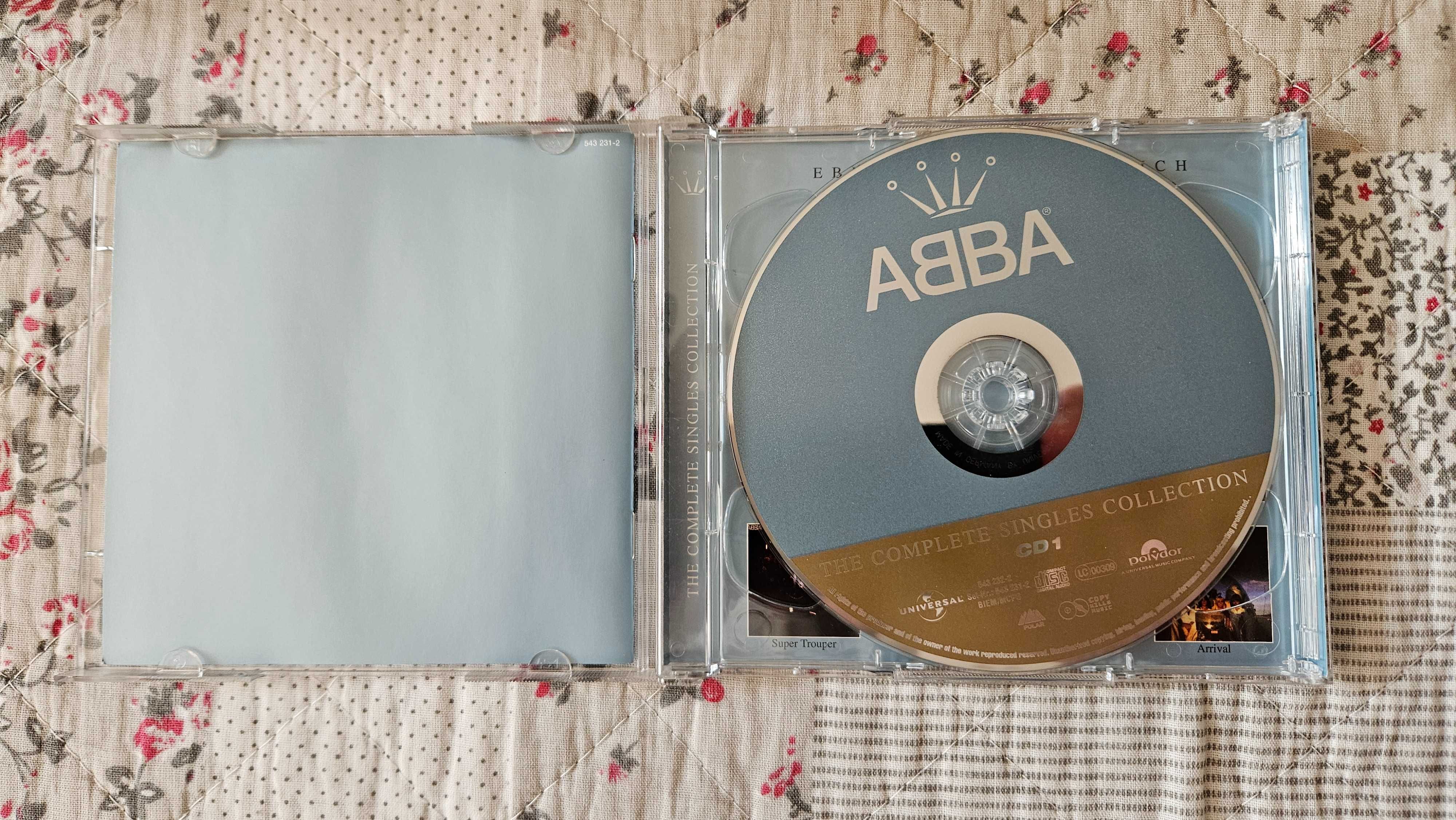 Płyty CD + ABBA The Complete Singles Collection wydanie niemieckie