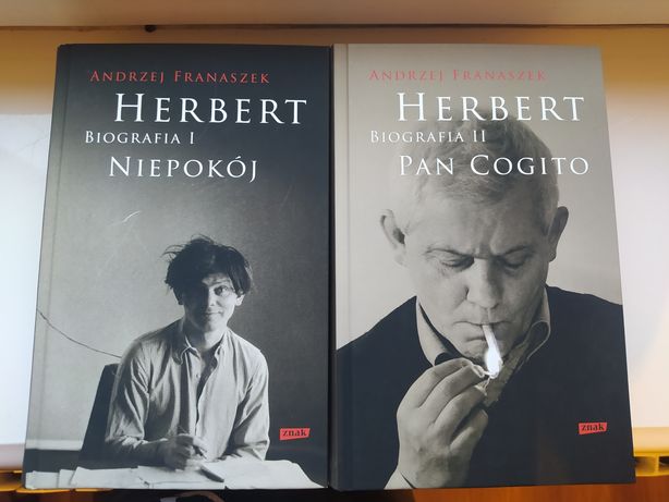 Zestaw - biografia Herberta, Andrzej Franaszek dwa tomy