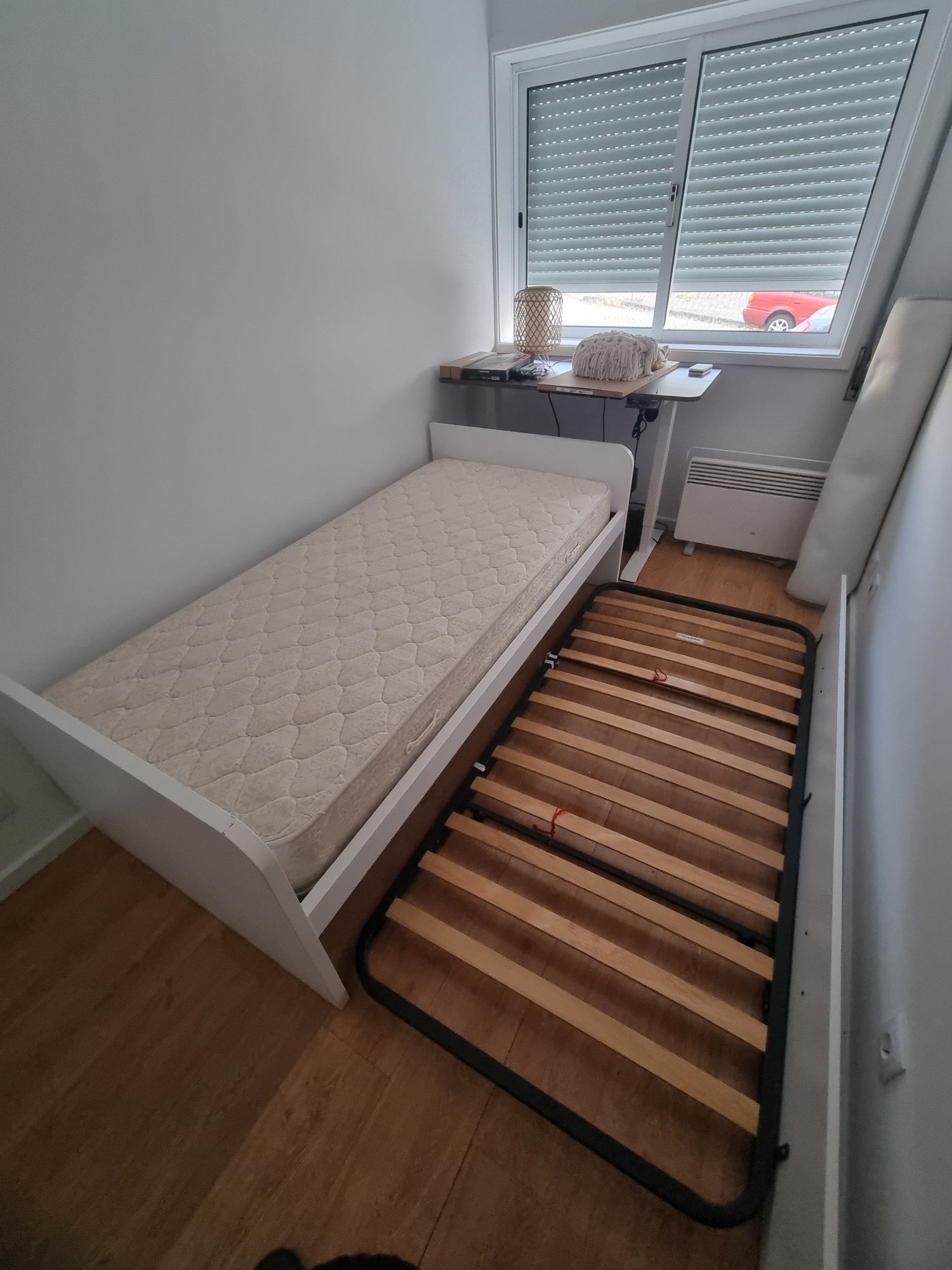 Cama solteiro extensível
