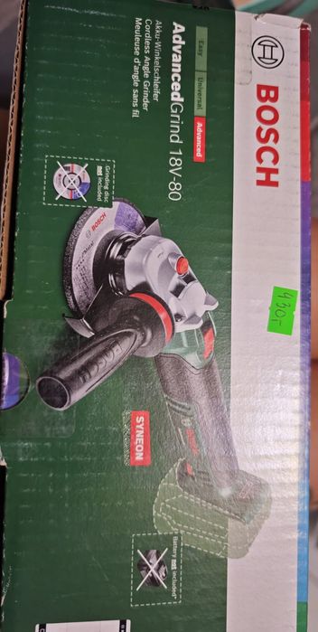 Akumulatorowa szlifierka kątowa 18 V