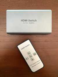 HDMI Switch de 5 portas