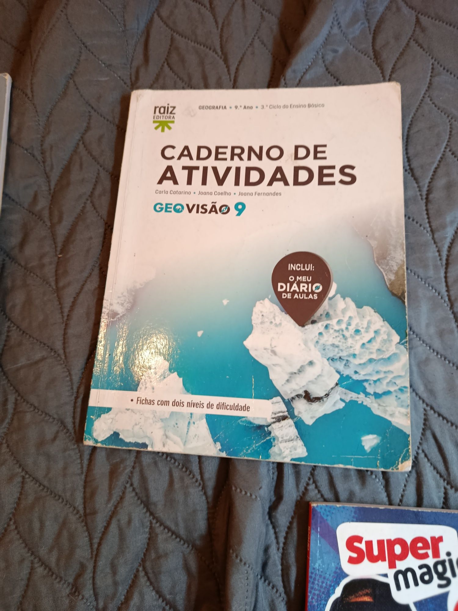 Cadernos de actividades do 7°e 8°