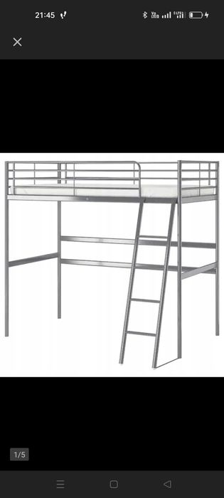 Łóżko piętrowe 120x200