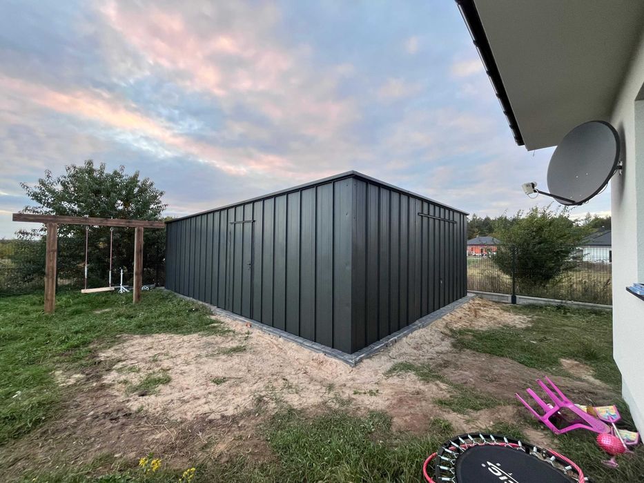 Garaże Blaszane Domki Ogrodowe Wiaty Śmietnikowe