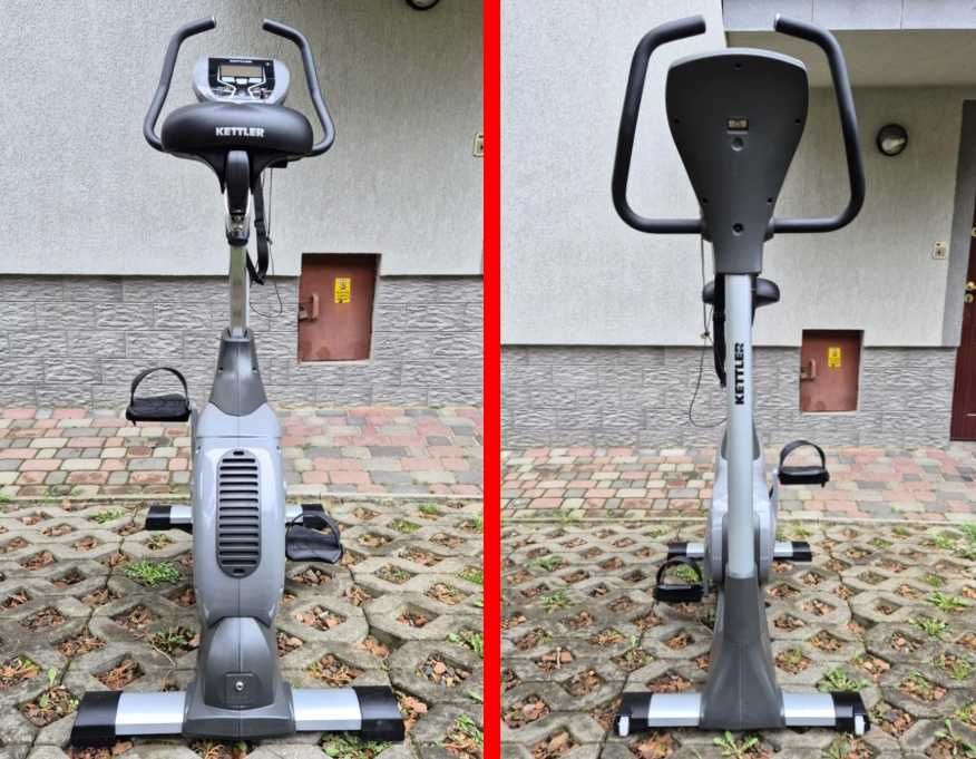 ROWER elektromagnetyczny KETTLER X5 + pas EKG + wbudowane TRASY !