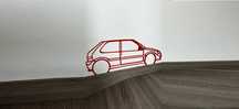Silhueta Citroën Saxo VTS 3D