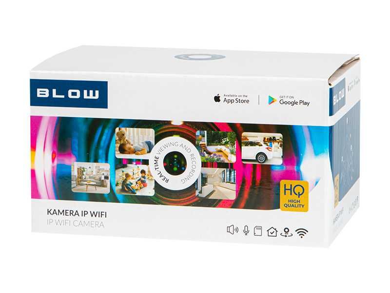 Kamera szpiegowska BLOW WiFi żarówka 2MP H-822