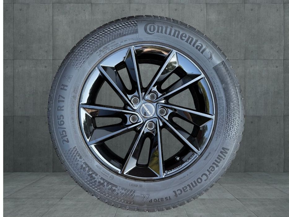 Koła felgi Vw Tiguan R17 5x112 opony zimowe 215/65R17 Continental