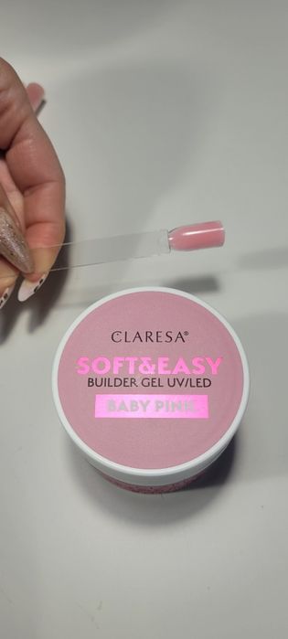 Claresa żel soft&easy manicure paznokcie nowy