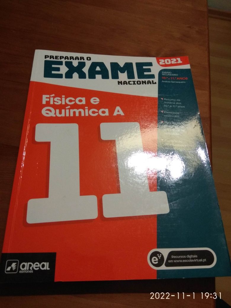 Preparar o exame Fisica e Quimica A