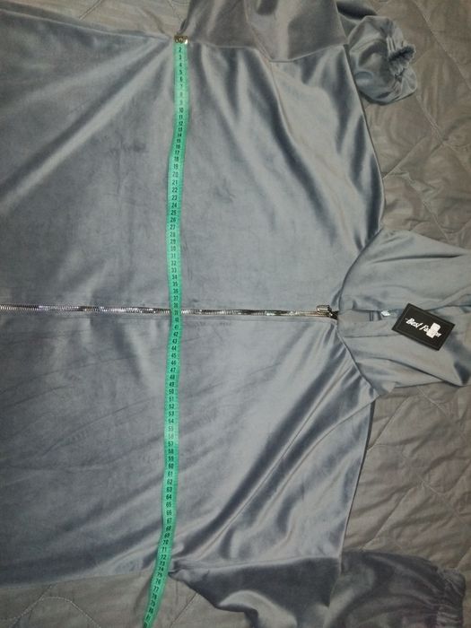 Костюм велюровий, новый, батал.