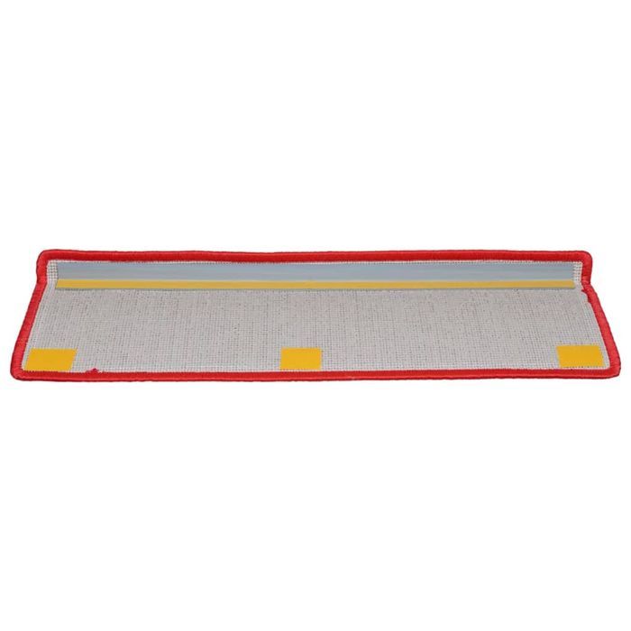 Vidaxl Nakładki Na Schody, 10 Szt., 65X21X4 Cm, Czerwone