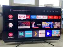 QLED телевізор TCL 65C815, 65”, 3840x2160,120 Гц, Smart TV, WI-FI, T2,