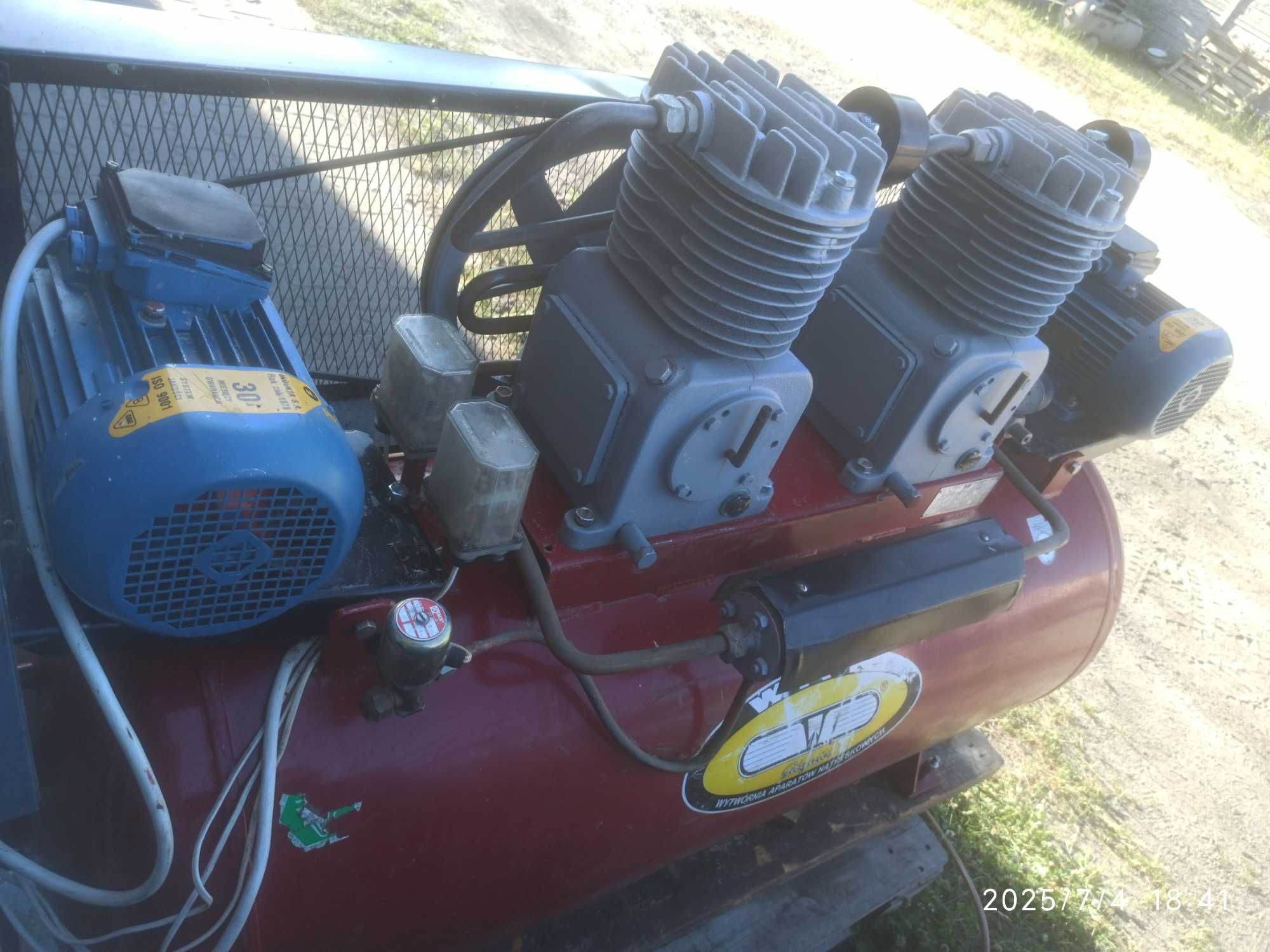 Sprężarka Kompresor WAN WAN-T tandem 2x 3 kW