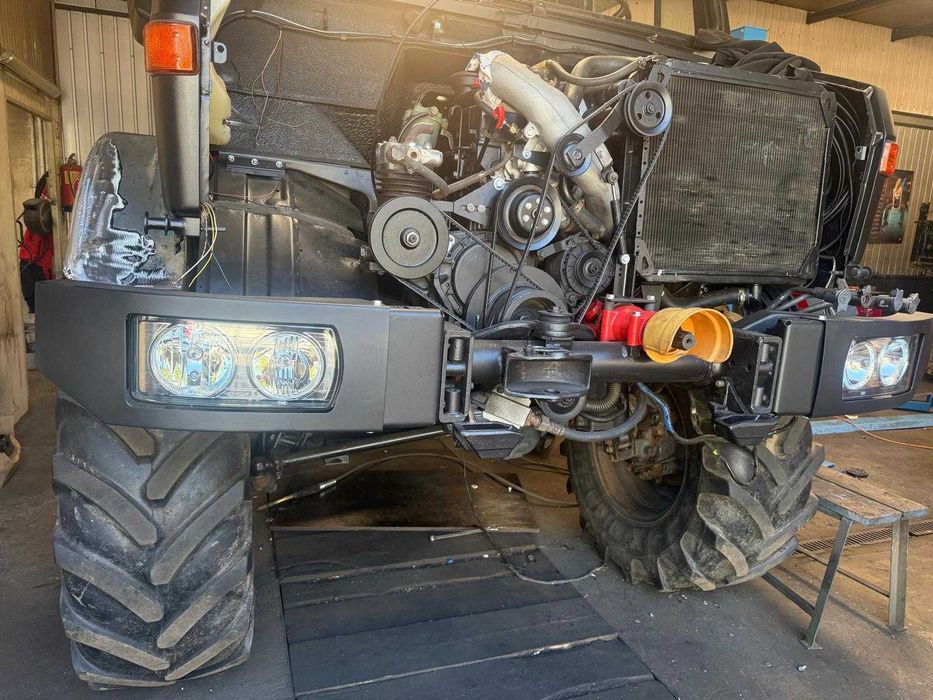 Reflektor lampa przód zderzak światło Mercedes Unimog U1000 - U2450