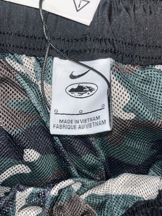 Штани nike x corteiz (чорний і сірий колір)