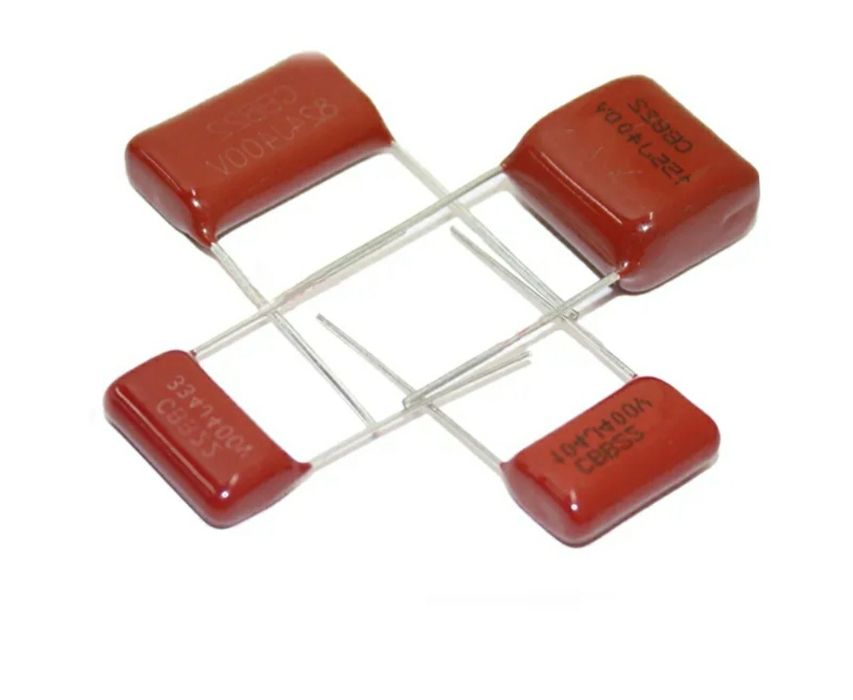 Поліпропіленові плівкові конденсатори. Номінали в описі.