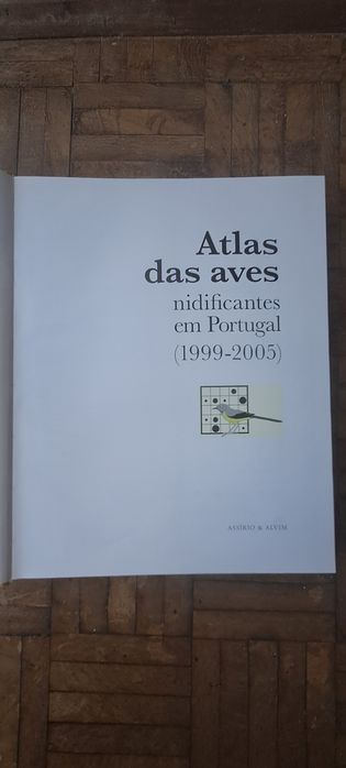 Atlas das aves nidificantes Portugal
