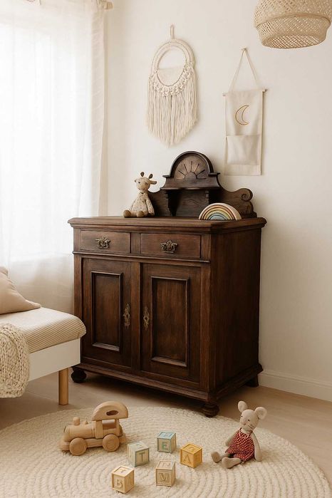 Komoda antyczna drewniana #172