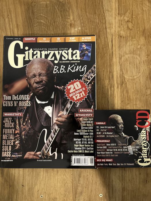 Magazyn Gitarzysta Czerwiec 2006 + CD