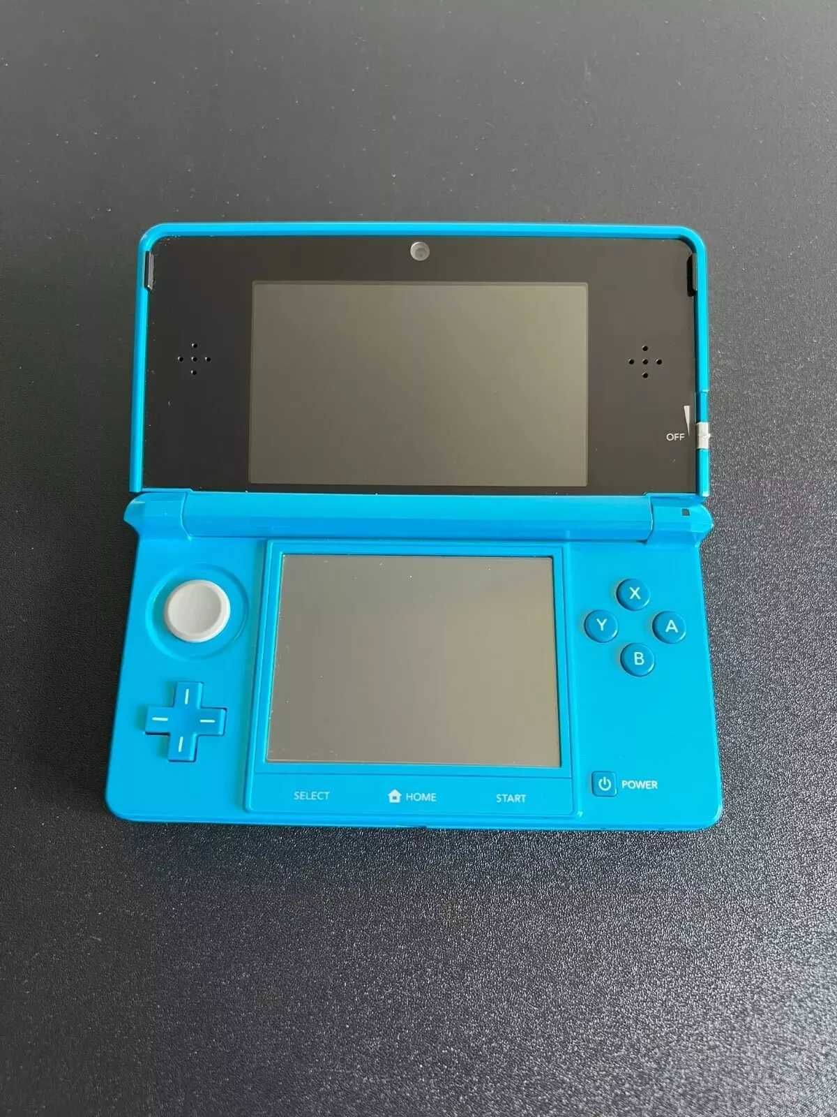 Nintendo 3DS Azul Cerulean com 100+ Jogos