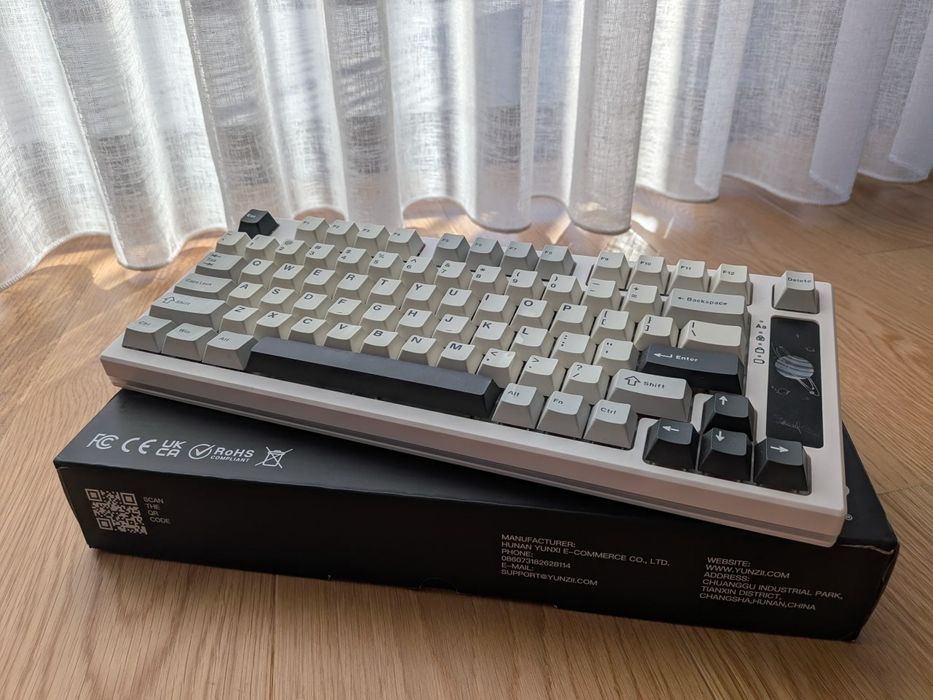 Teclado Gaming Wireless - Yunzii YZ75 Pro