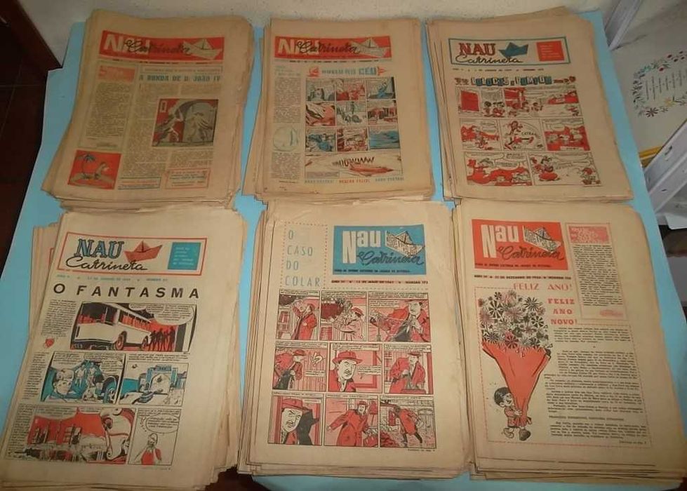 NAU CATRINETA - Suplemento BD do Diário de Notícias (1963) Grande lote