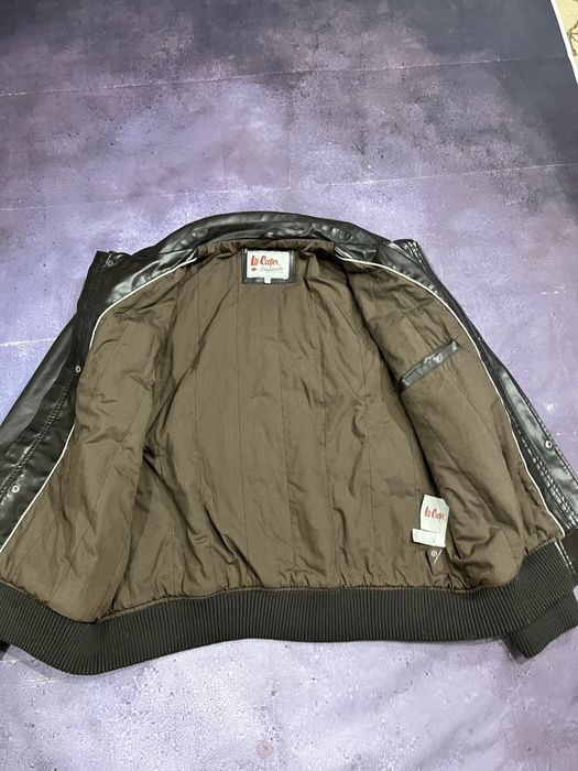 Шкіряна куртка lee cooper