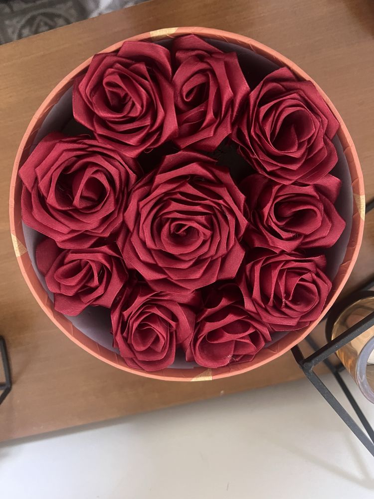 Caixa rosas eternas