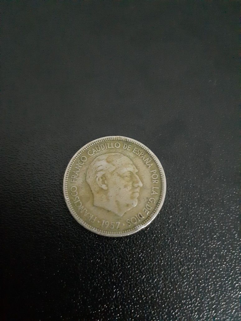 Espanha 1957, 5 pesetas