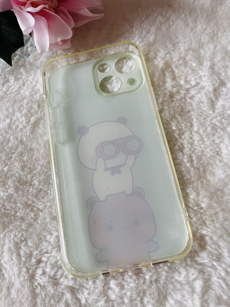 przezroczyste etui iPhone 13 mini bubu i dudu nowe