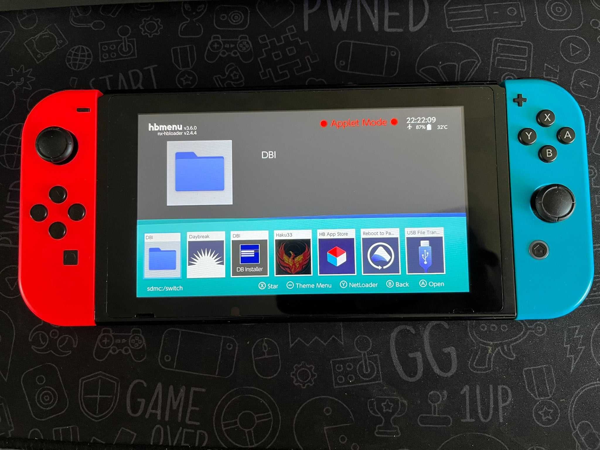 Nintendo Switch V1 desbloqueada com 54 jogos (ler descrição!!)