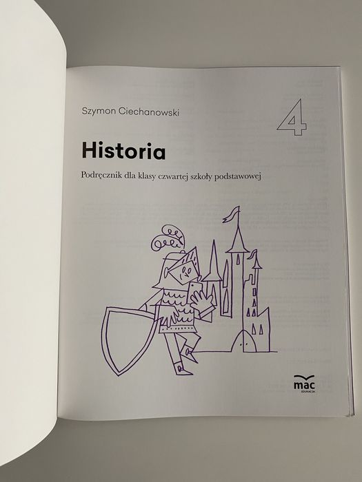 Historia 4, Podręcznik dla klasy 4, Mac Edukacja