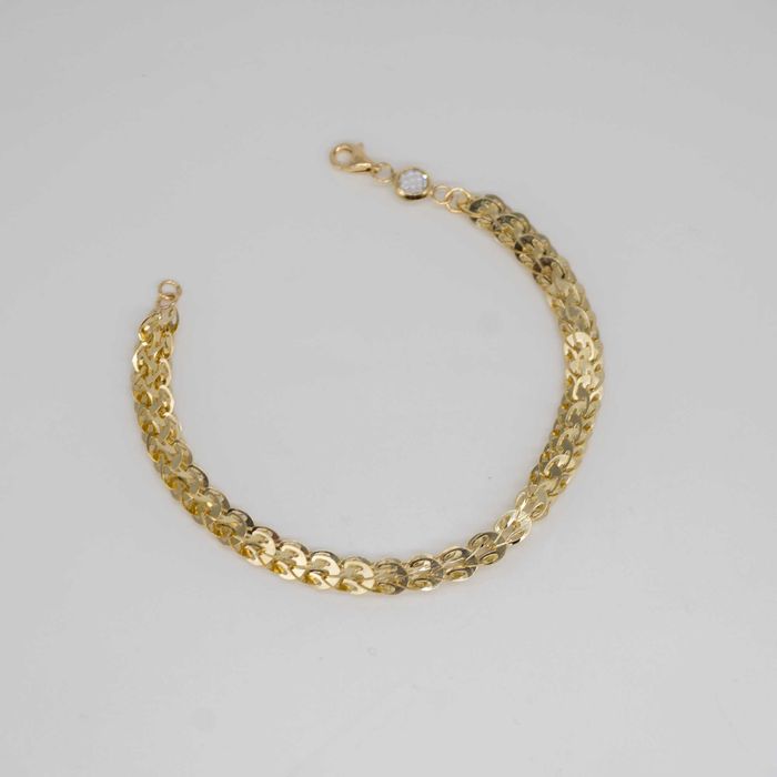 Złota bransoletka damska 585 4,78gram 19,5cm Nowa WYSYŁKA GRATIS