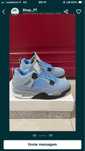 Jordan 4 Azuis Novos