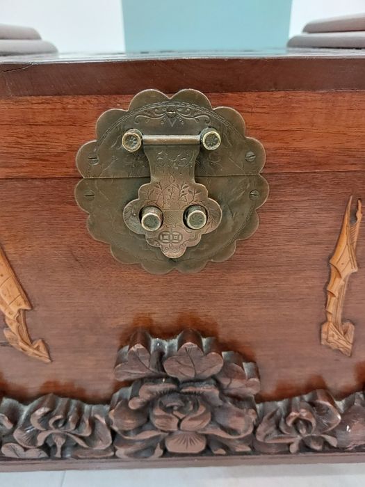 baú handmade vintage