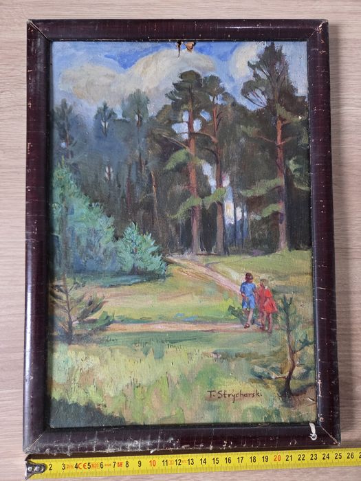 T Strycharski stary obraz