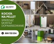 Piec na pellet Z MONTAŻEM Defro Delta EkoPell 20 kW 5kl kocioł pellet