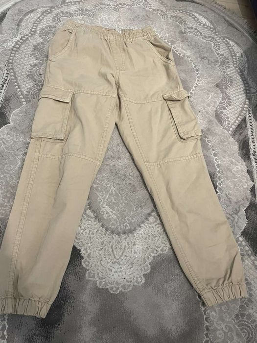 Штани карго з манжетами